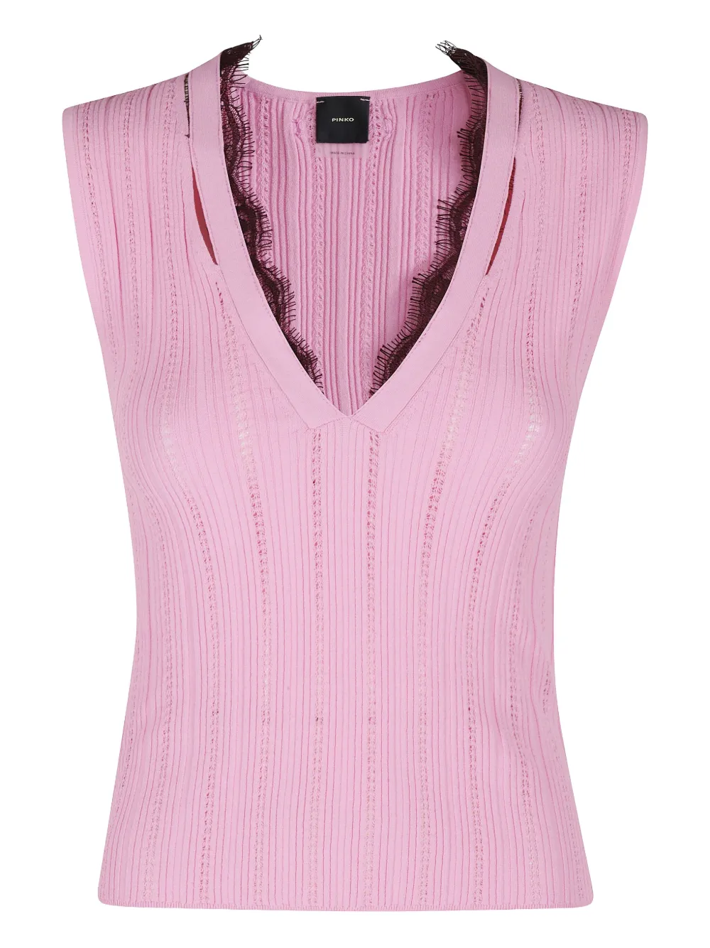 Shop Pinko Ribbed Top