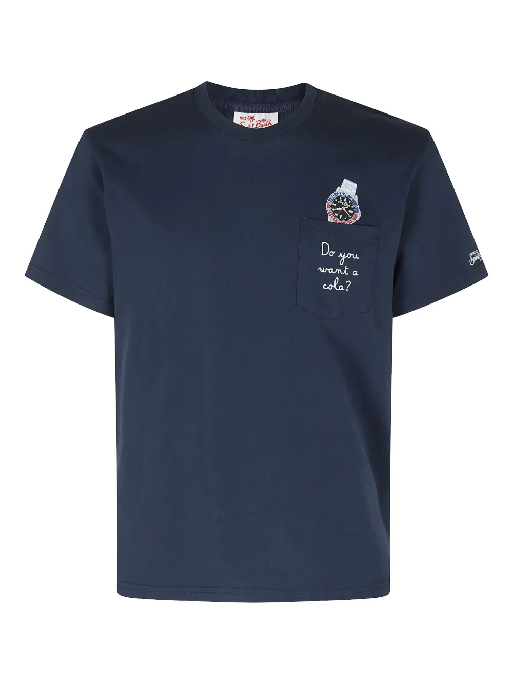 MC2 Saint Barth Austin T-shirt - ブルー MC2 Saint Barth Austin T-shirt - ブルー