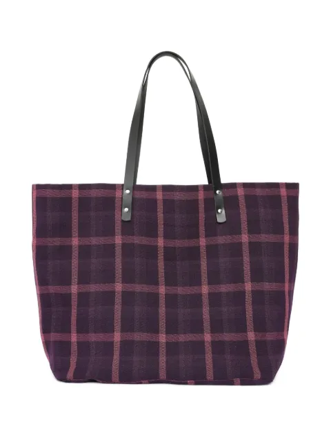 À La Garçonne Bolsa tote xadrez
