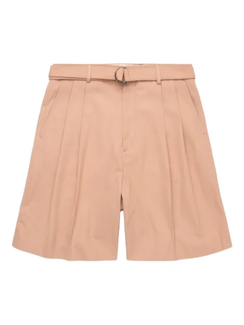 Cmmn Swdn Marshall pleated belted shorts