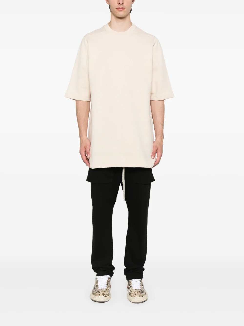 Rick Owens playera de algodón orgánico | Playeras | Image 2