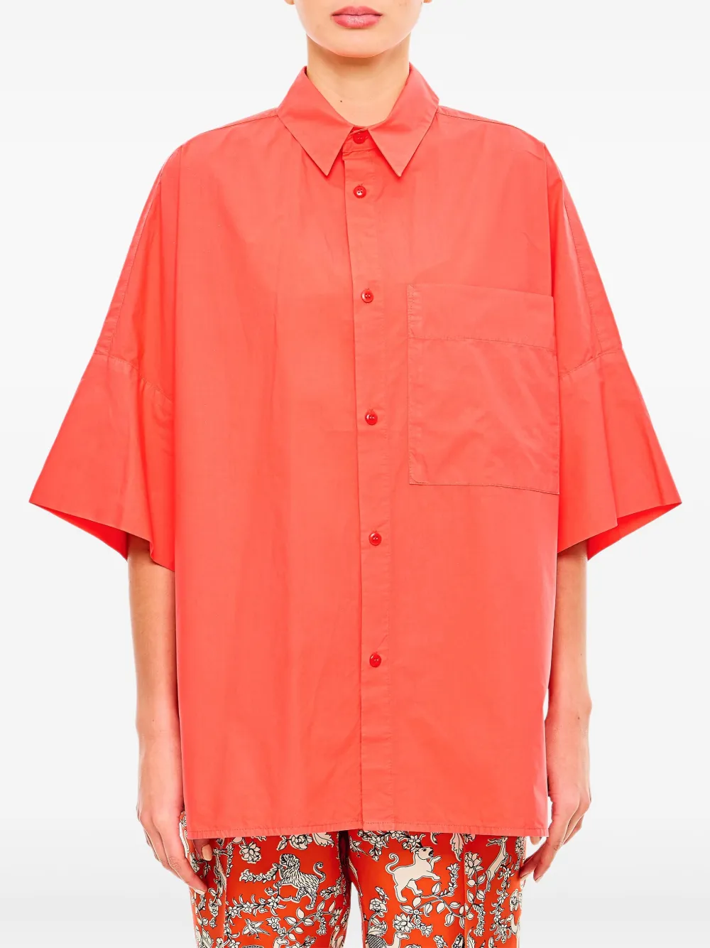Toogood Tinker shirt | Red | Image 1