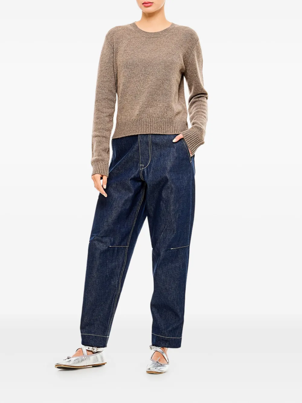 Toogood high-rise wide-leg jeans - Blauw
