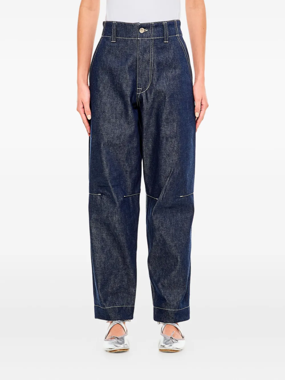Toogood high-rise wide-leg jeans - ブルー Toogood high-rise wide-leg jeans - ブルー