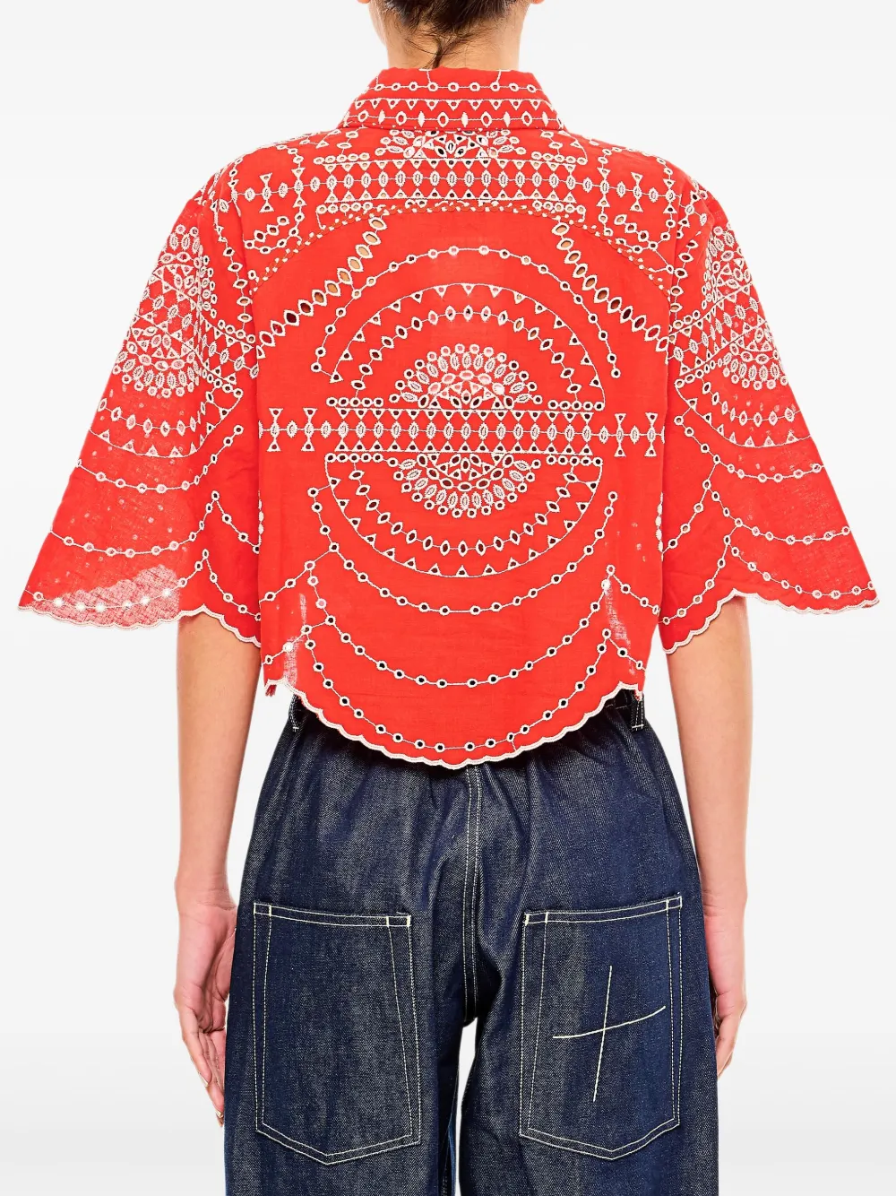 Charo Ruiz Ibiza Emmie blouse Rood