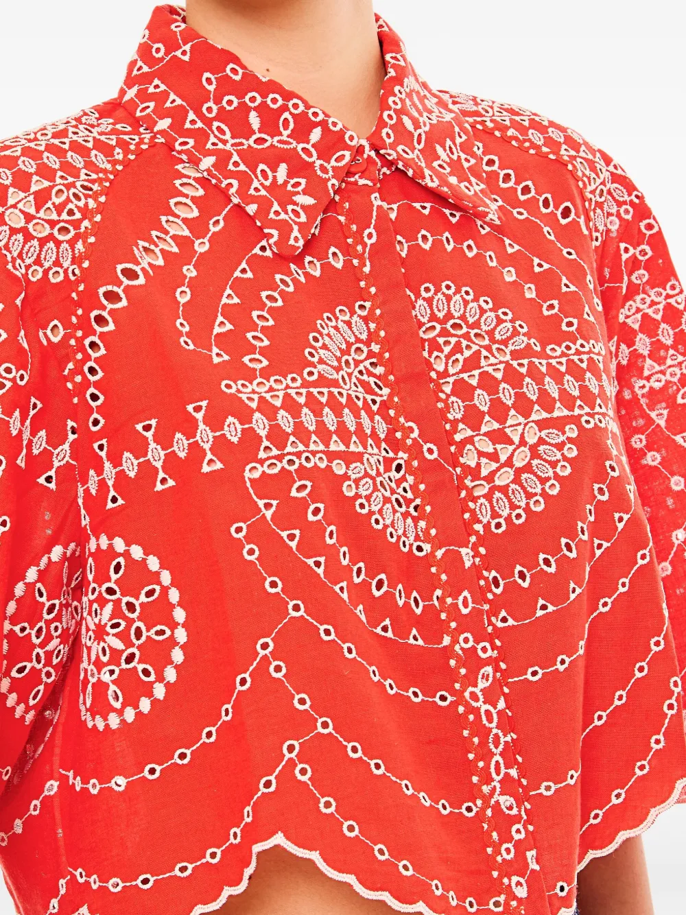 Charo Ruiz Ibiza Emmie blouse Rood