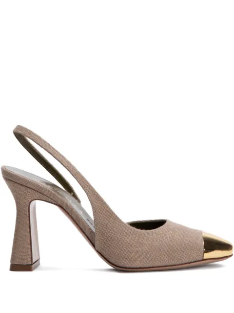 MARIA LUCA zapatillas con tira trasera y tacón de 90mm