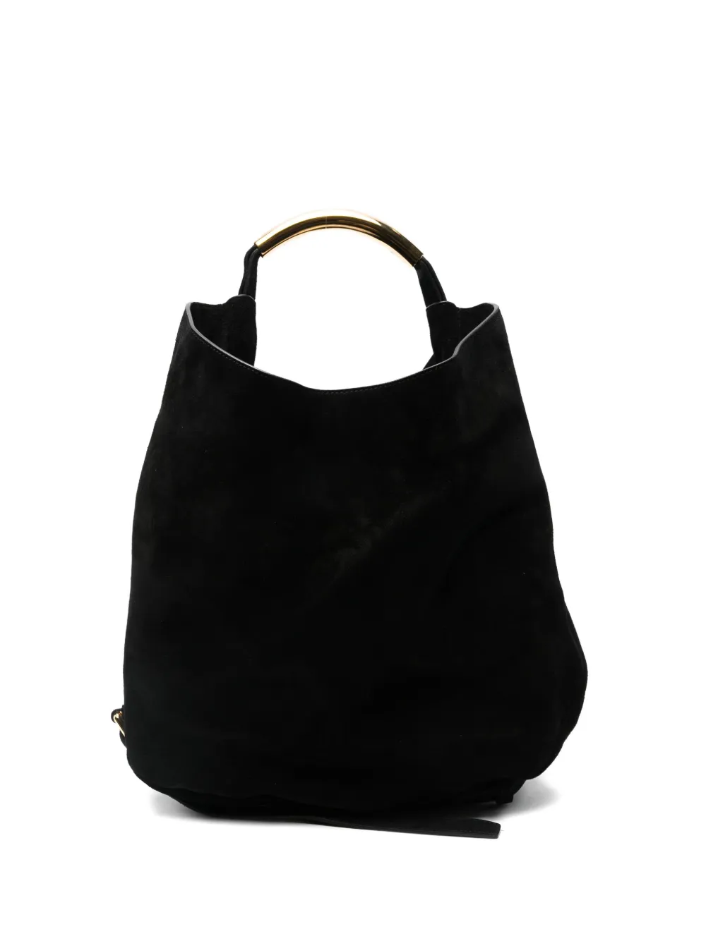 Moschino logo-lettering tote bag Zwart