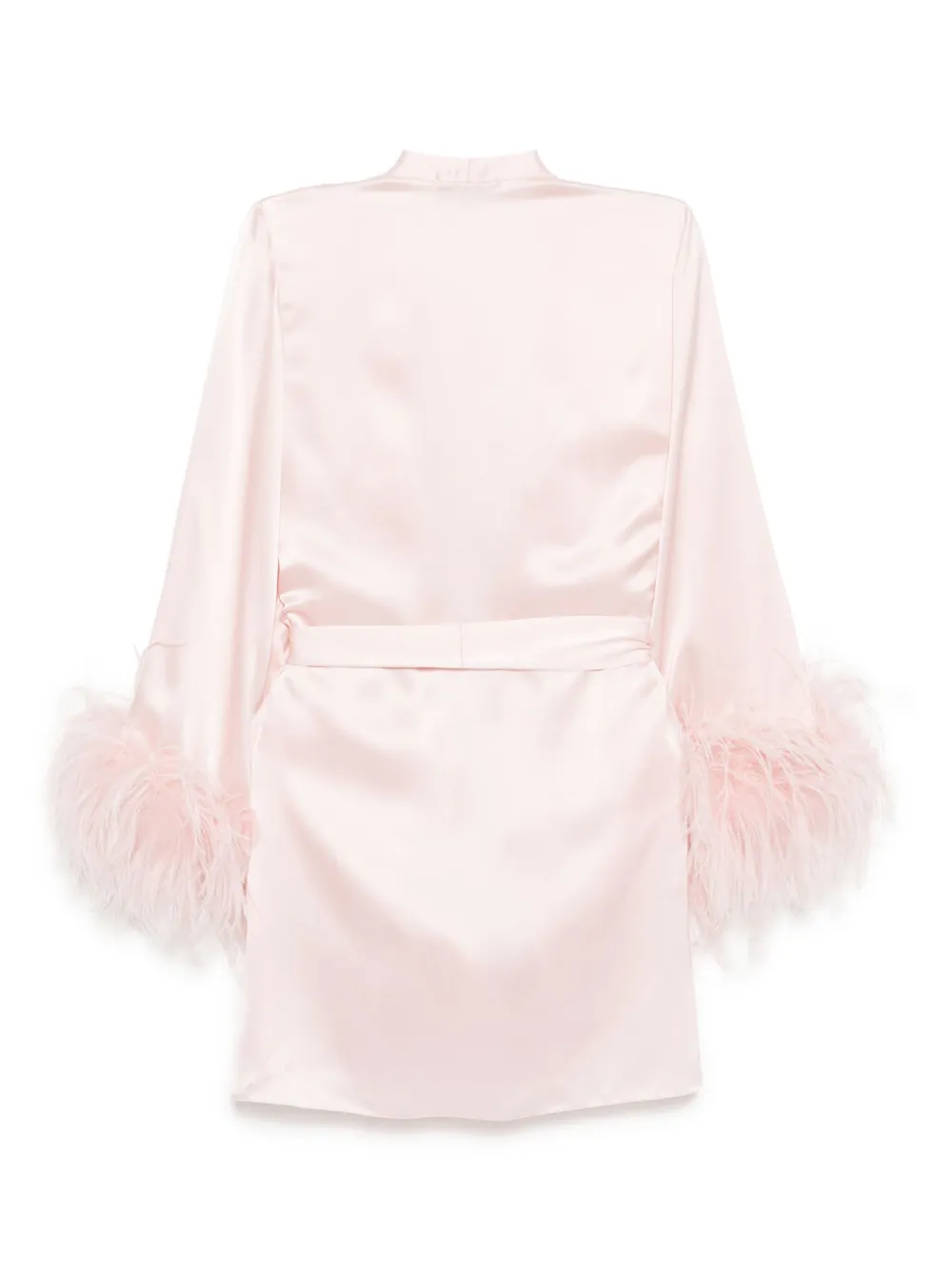 Gilda & Pearl Silk Robe In Pink
