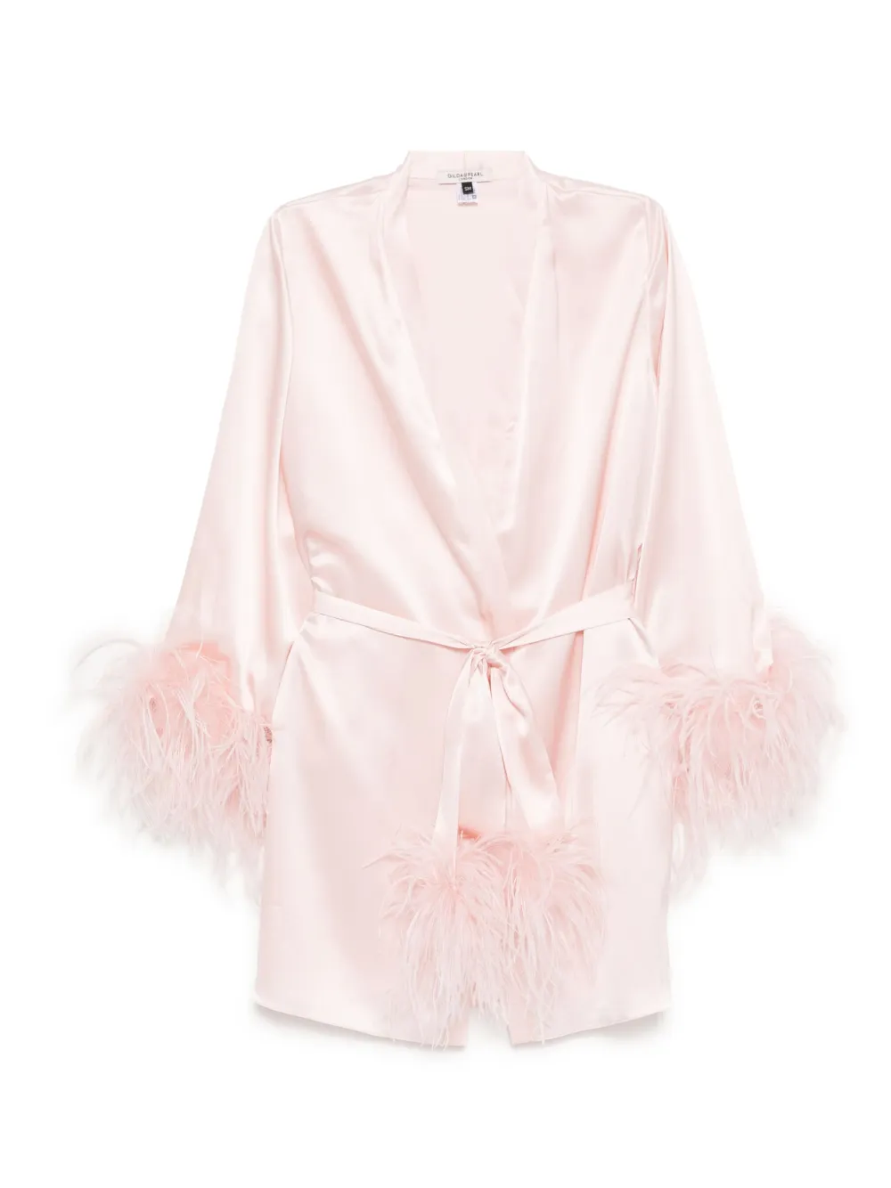 Gilda & Pearl silk robe Roze