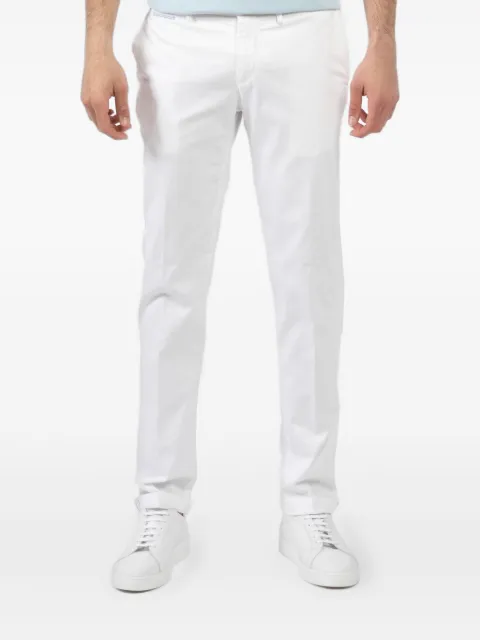 Mason's pantalones de vestir de algodón blanco