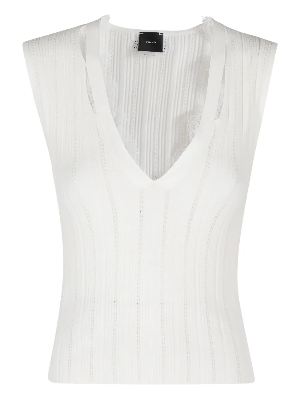 PINKO ribbed top