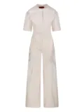 THELATEST short sleeve jumpsuit - White