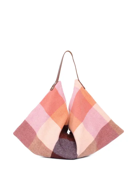 À La Garçonne Bolsa tote xadrez