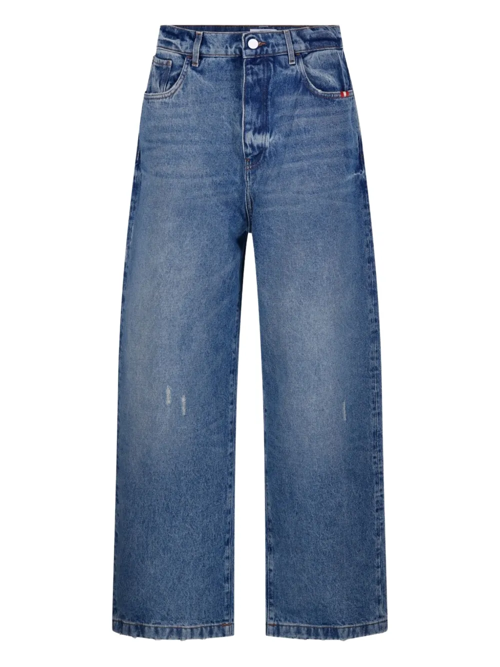 AMISH jean à coupe droite | bleu | Image 1