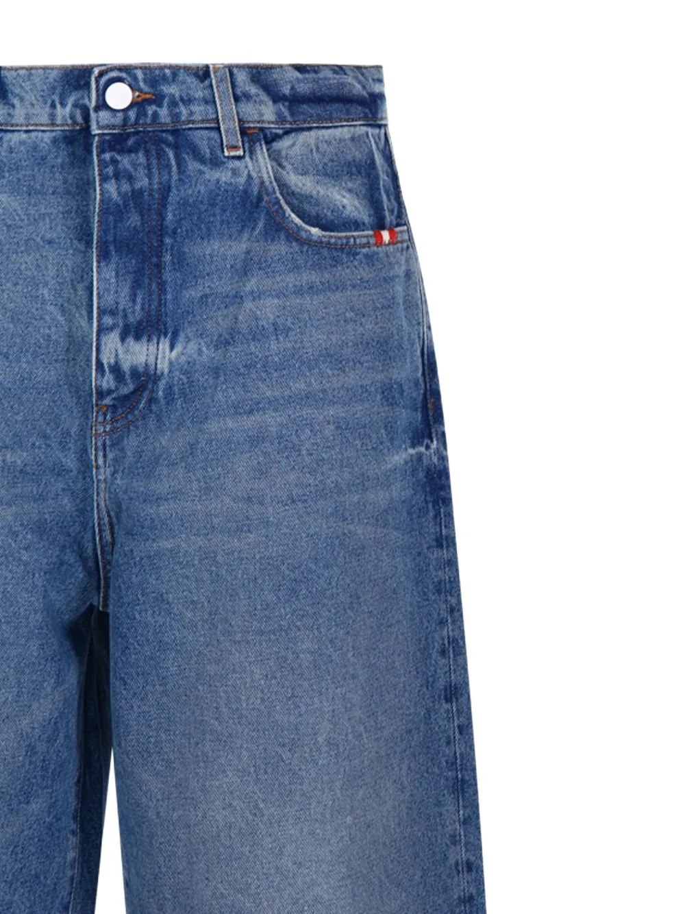 AMISH Straight jeans Blauw