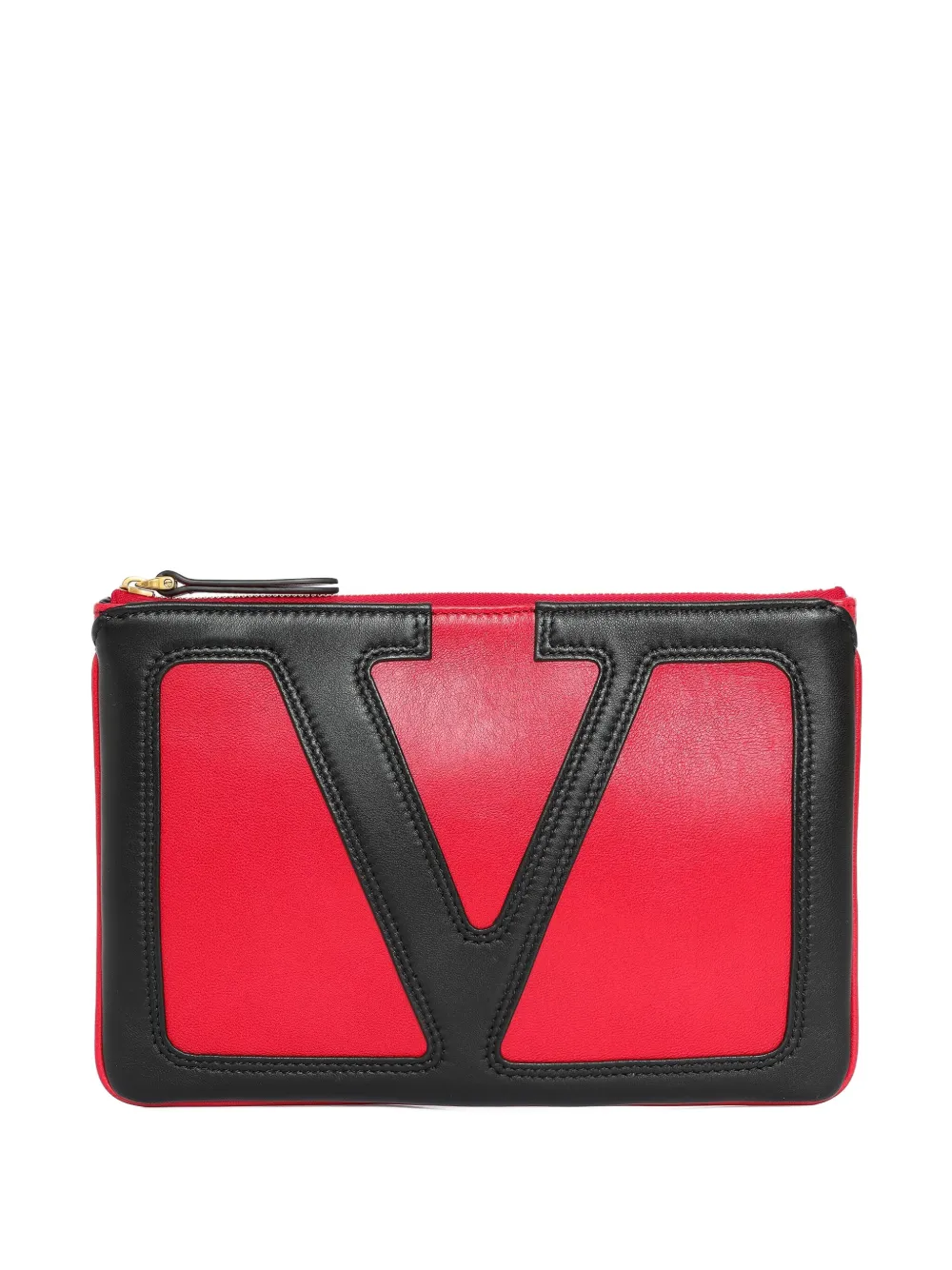Valentino Garavani Viva Superstar clutch Rood