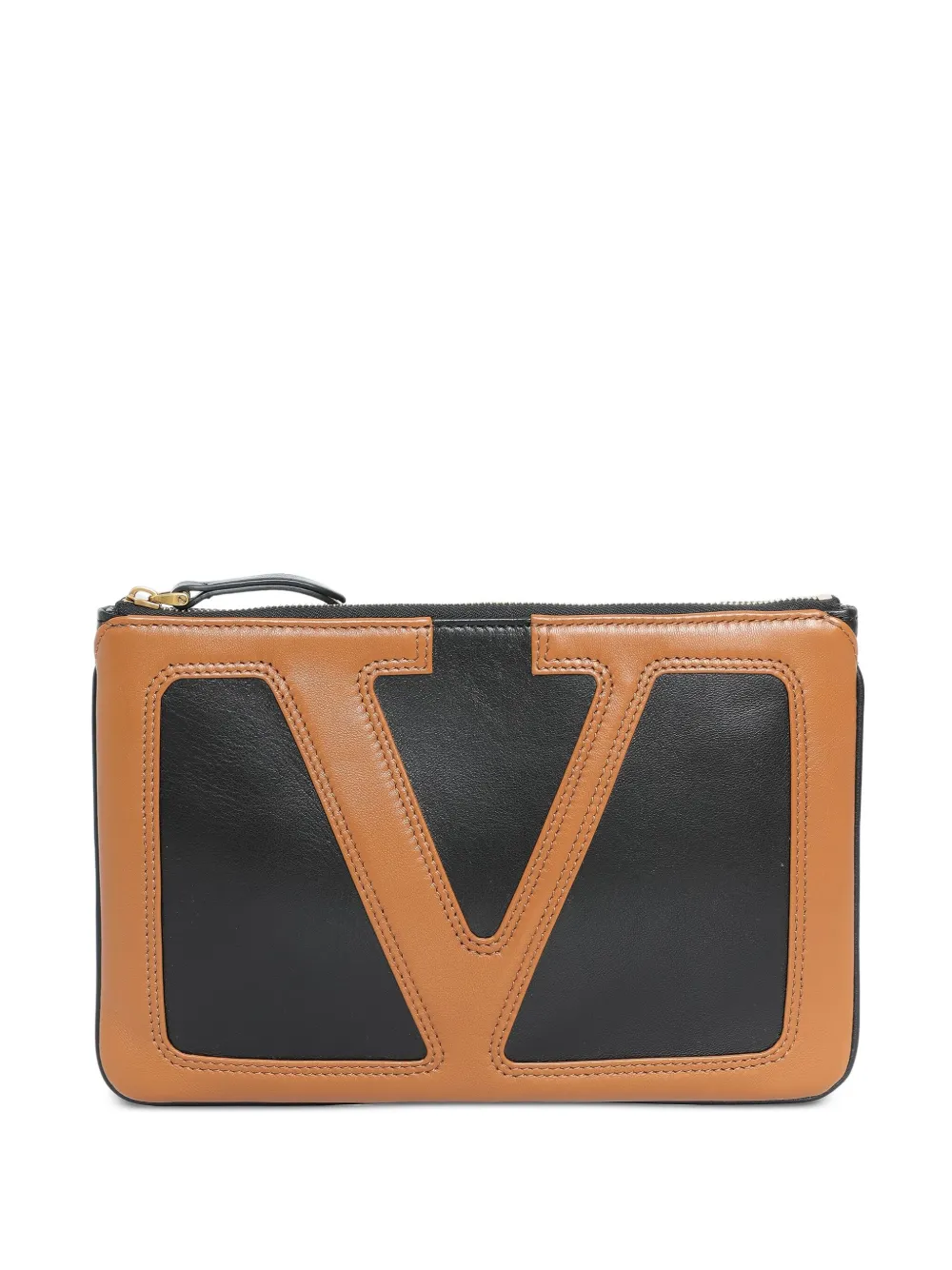 Valentino Garavani Viva Superstar clutch Zwart