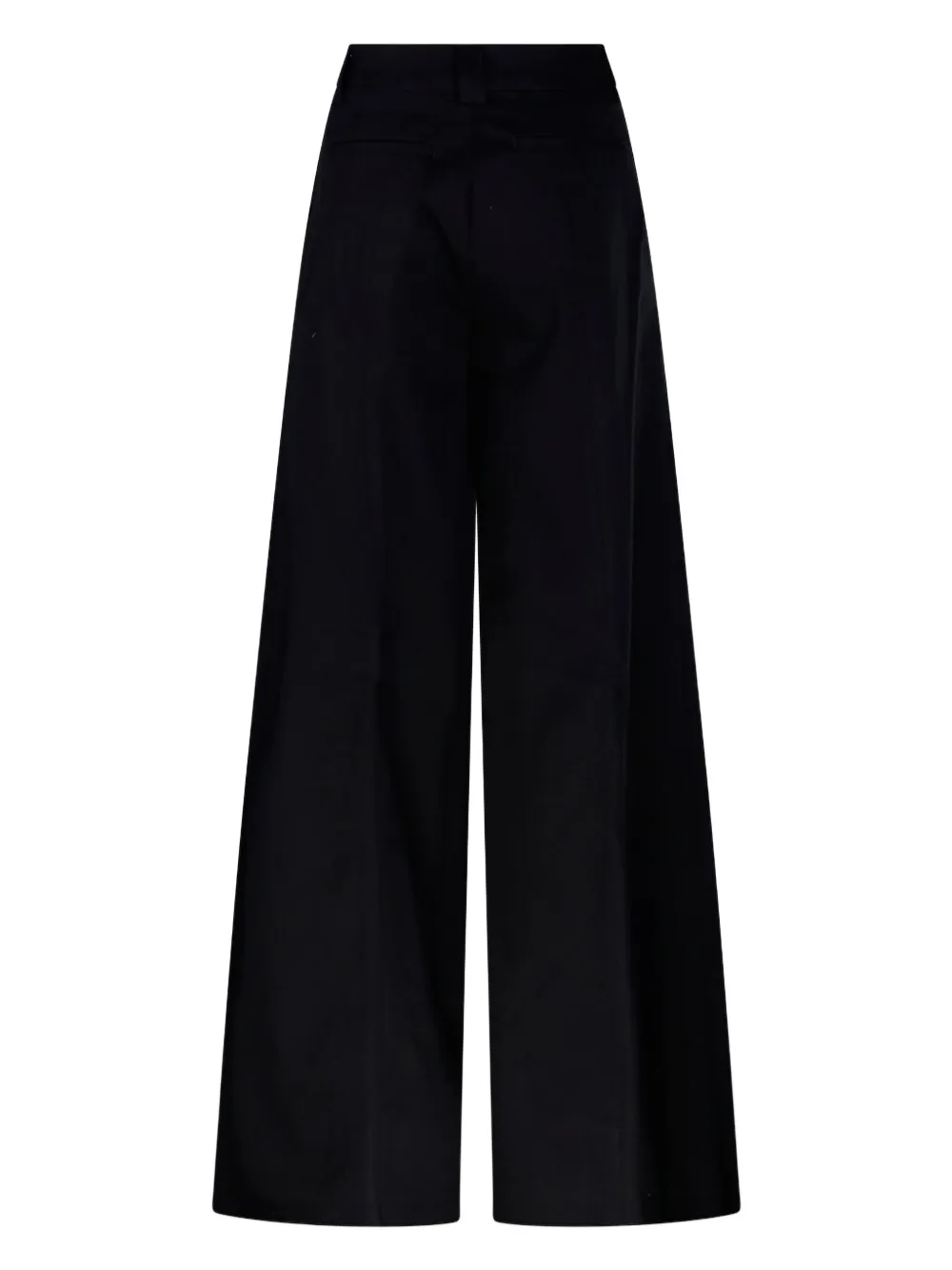 THELATEST Broek met wijde pijpen - Zwart