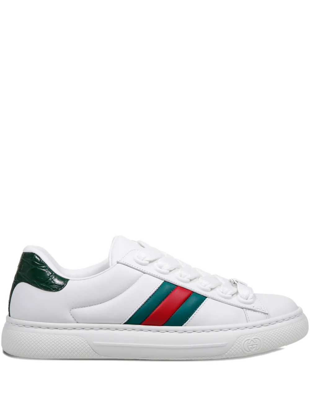 Gucci leather sneakers White