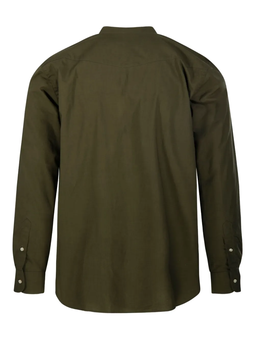 Officine Generale organic cotton shirt - Groen
