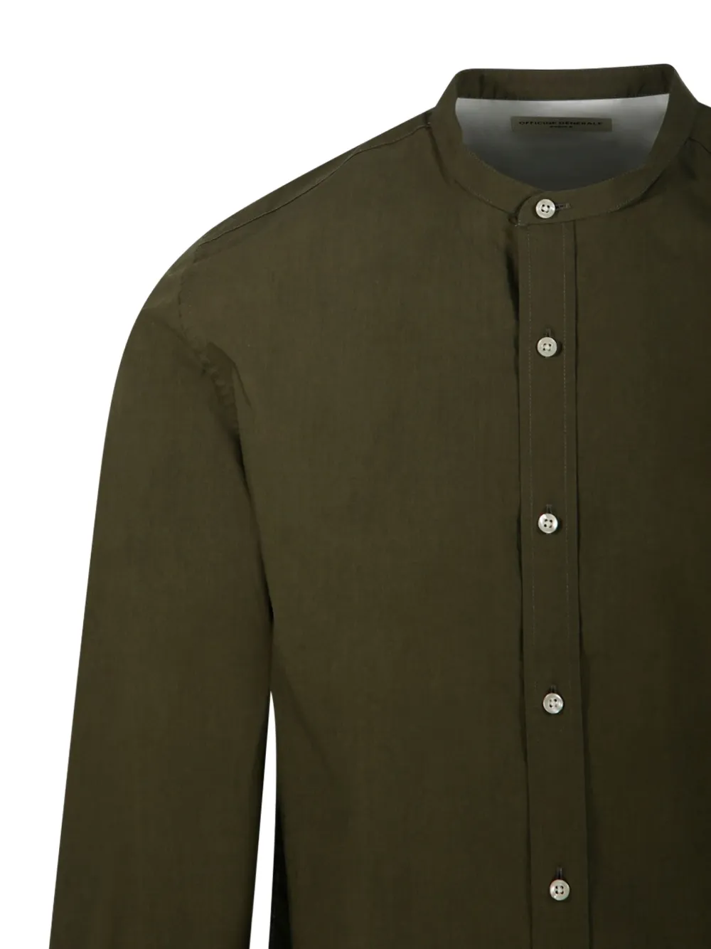Shop Officine Generale Organic Cotton Shirt