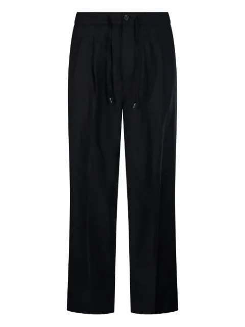 DUNST pleat-detailed trousers