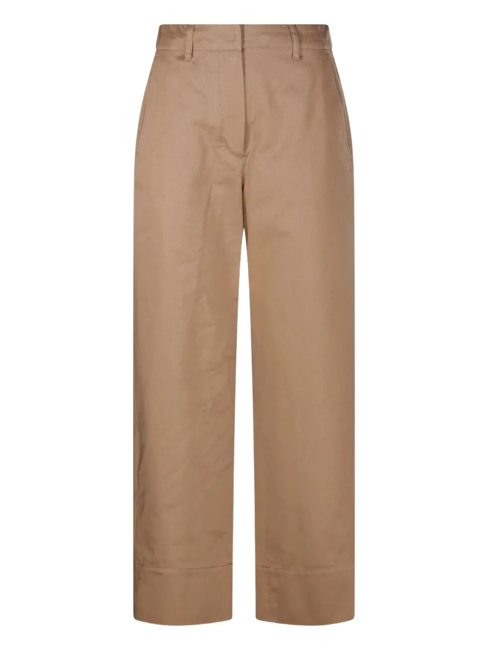 'S Max Mara pantalones rectos de algodón | neutro | Image 1