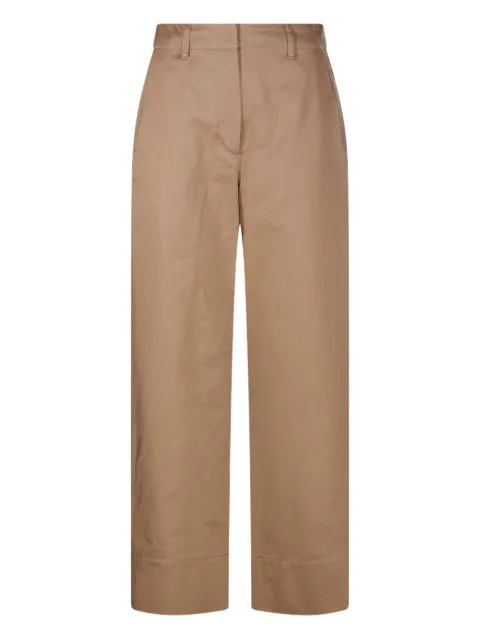 'S Max Mara cotton straight-leg trousers