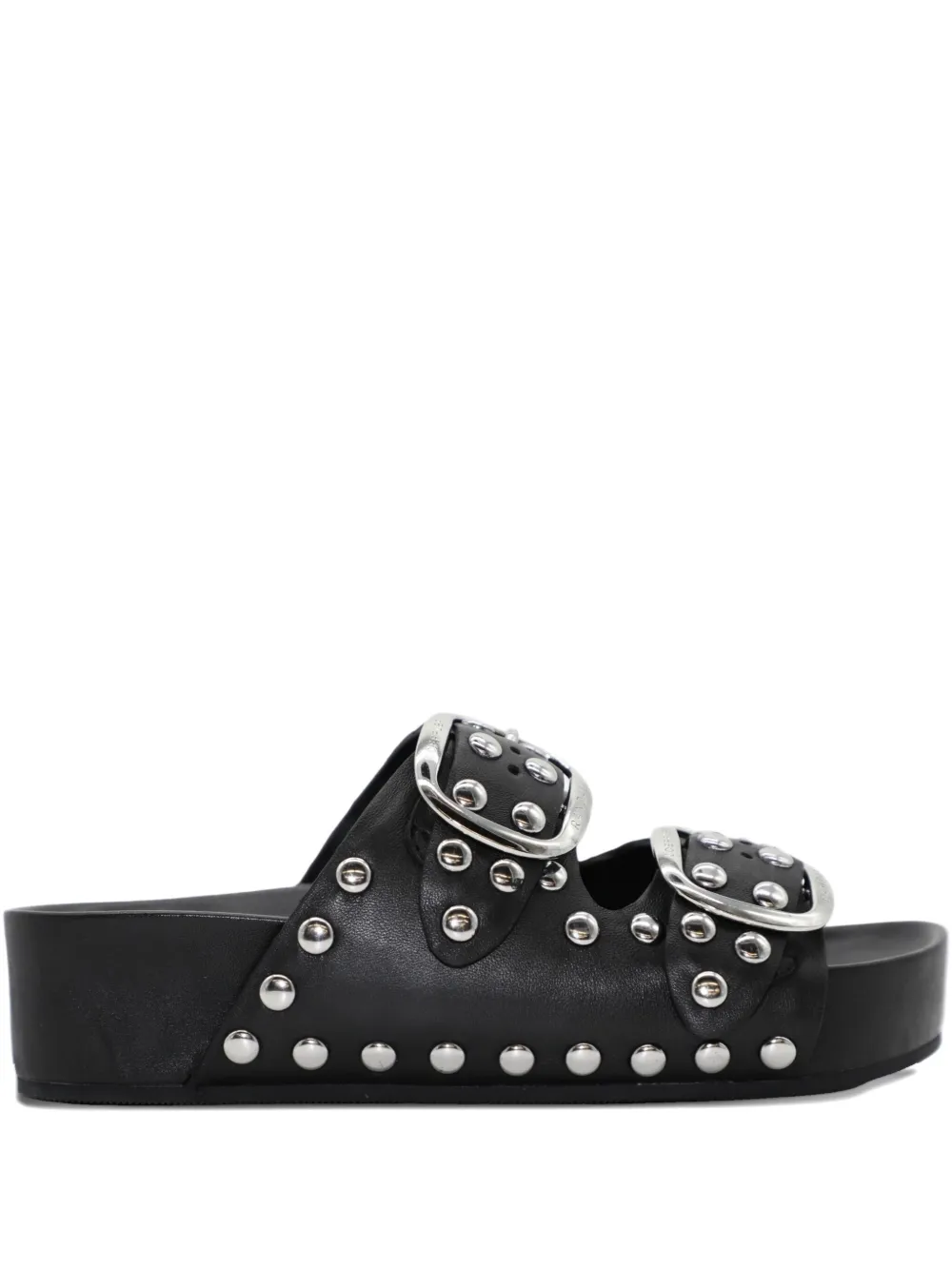 Loeffler Randall Jack studded sandals Black