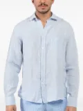HARTFORD linen shirt - Blue