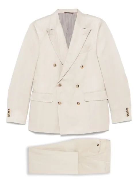 Canali double-breasted suit