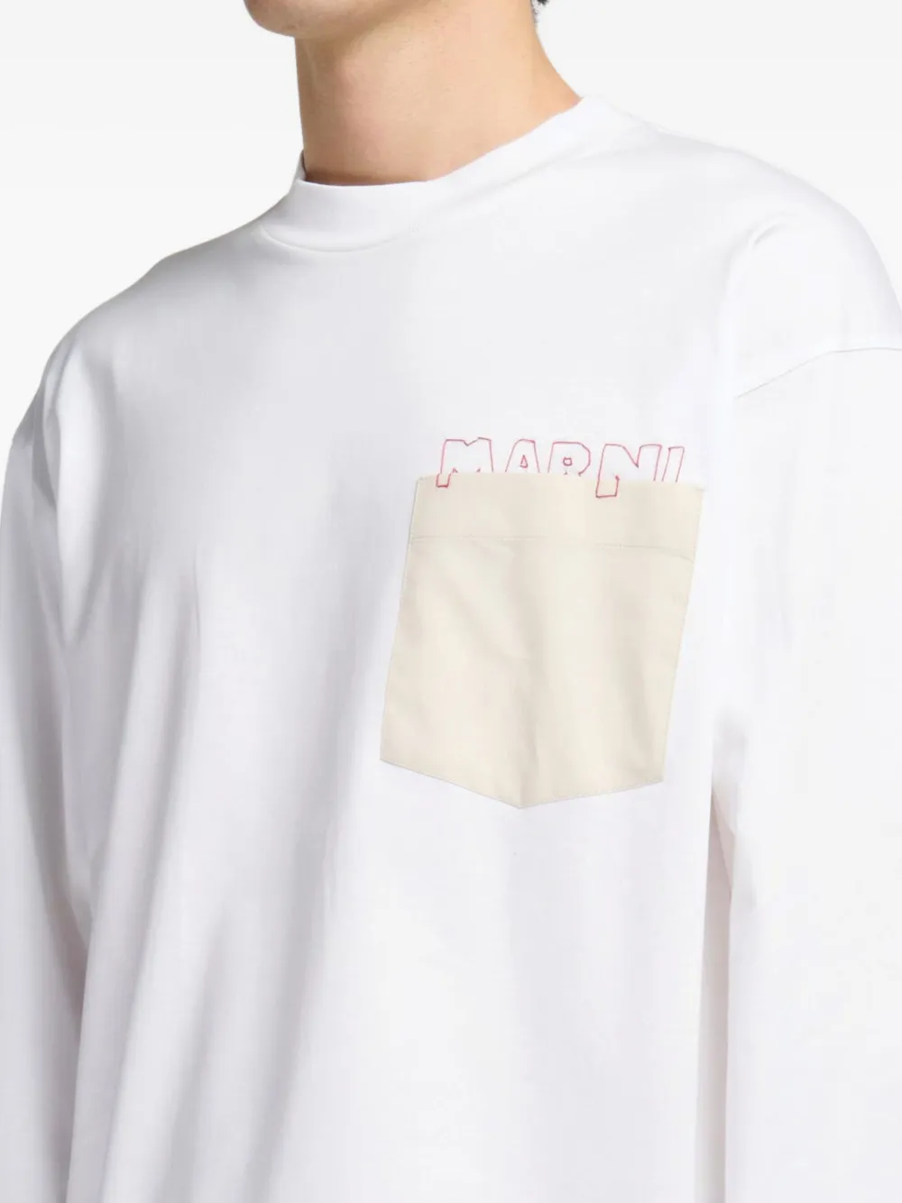 Marni Jersey T-shirt Wit