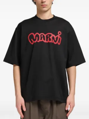SP5DER Diffused Collegiate Tシャツ | ブラック | FARFETCH JP
