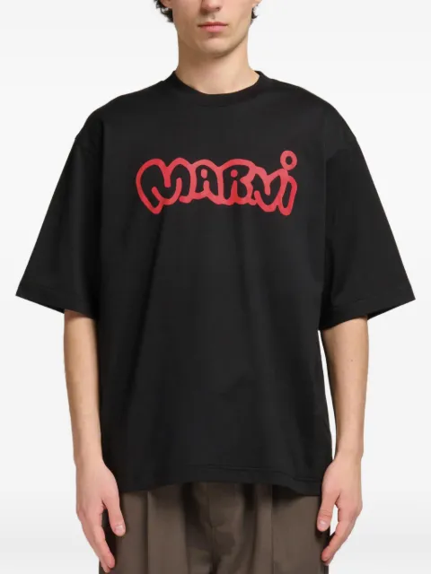 Marni logo-print T-shirt