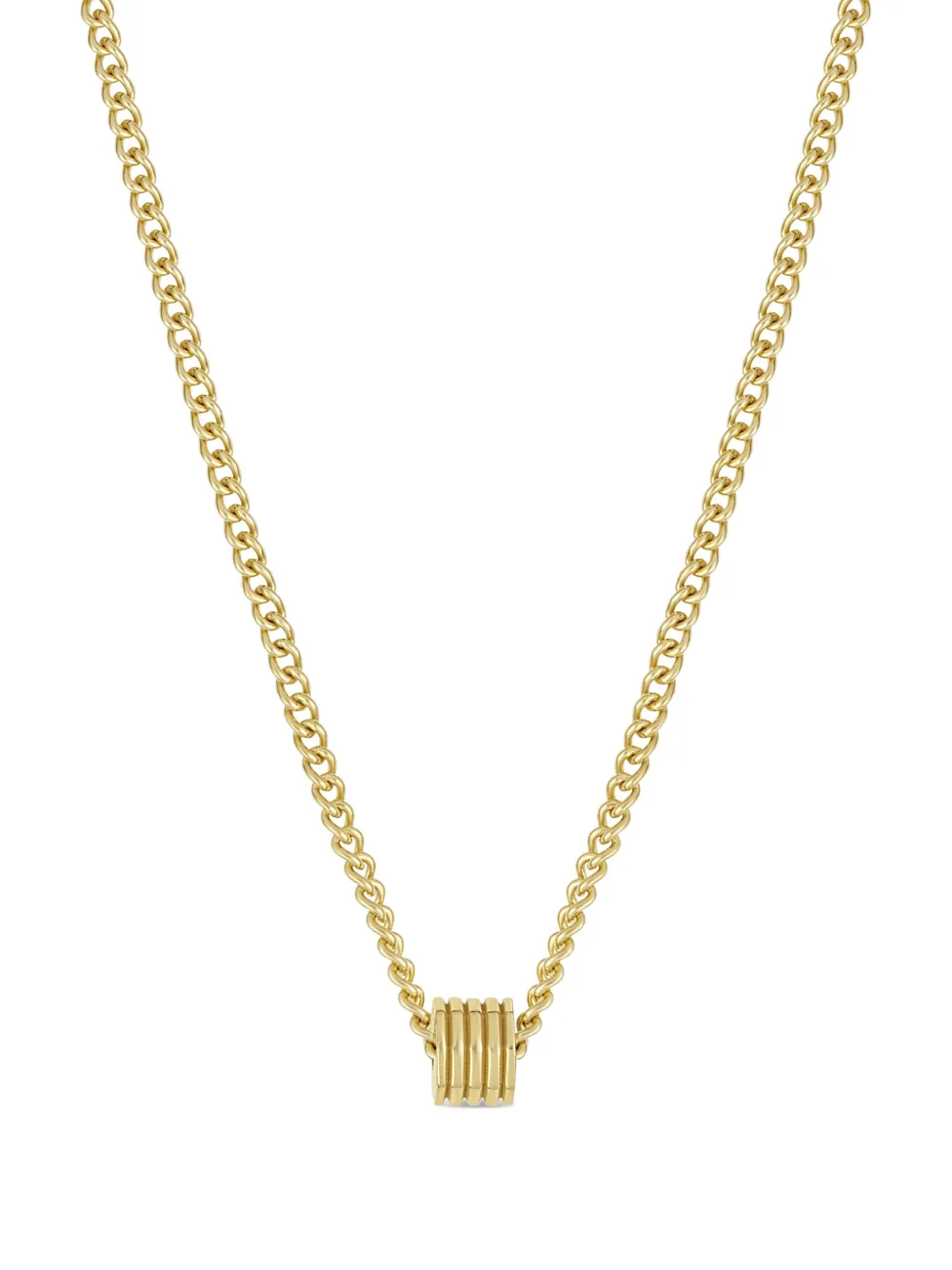 Ivi Octagon Mini-charm Necklace In Gold