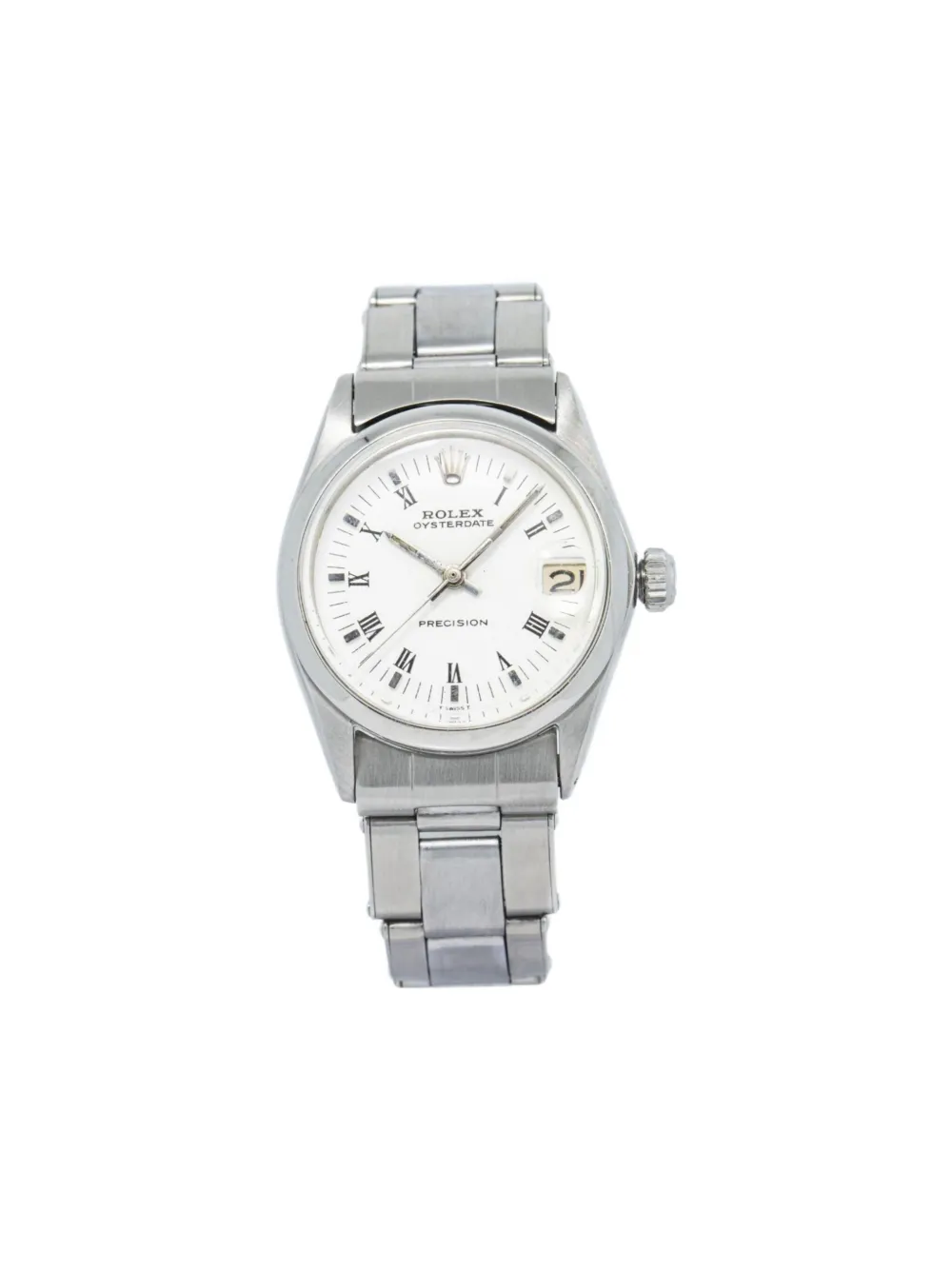 Rolex reloj Oyster Date de 30mm | blanco | Image 1