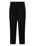 Department 5 logo-patch trousers - Black