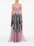 Lethicia Bronstein Hela layered dress - Purple