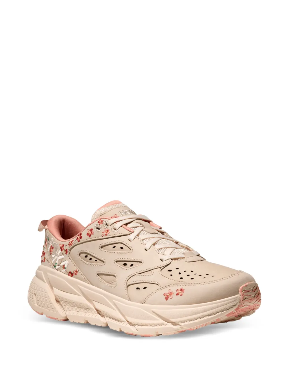 HOKA Vibrant Bloom Clifton L sneakers Neutrals
