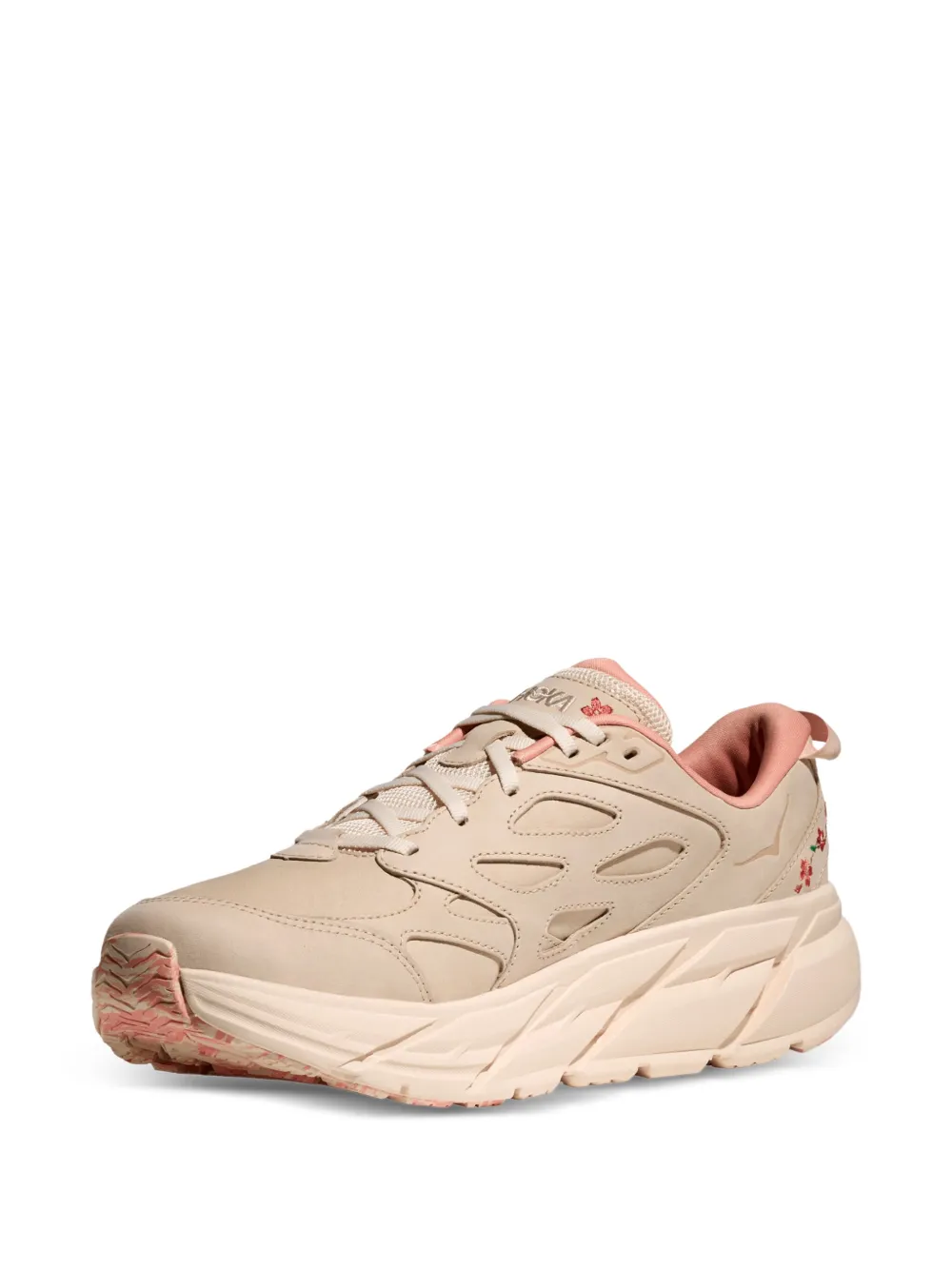 HOKA Vibrant Bloom Clifton L sneakers Neutrals