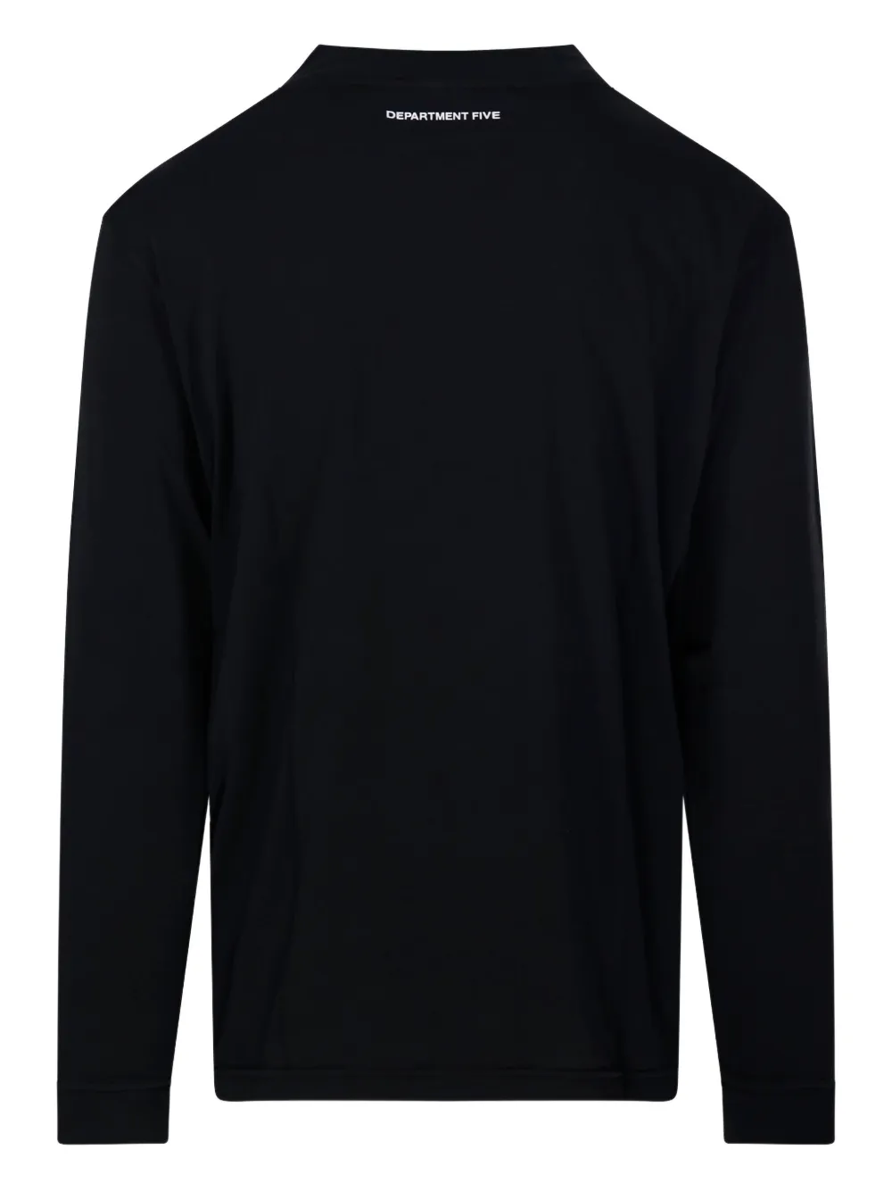 Department 5 Henley T-shirt - Zwart