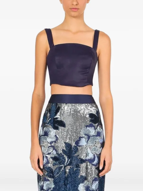 Lethicia Bronstein Diana sequinned floral skirt