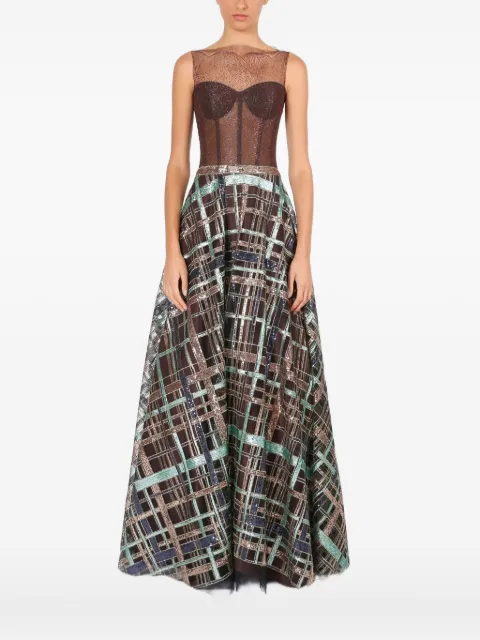 Lethicia Bronstein Têmis panelled dress