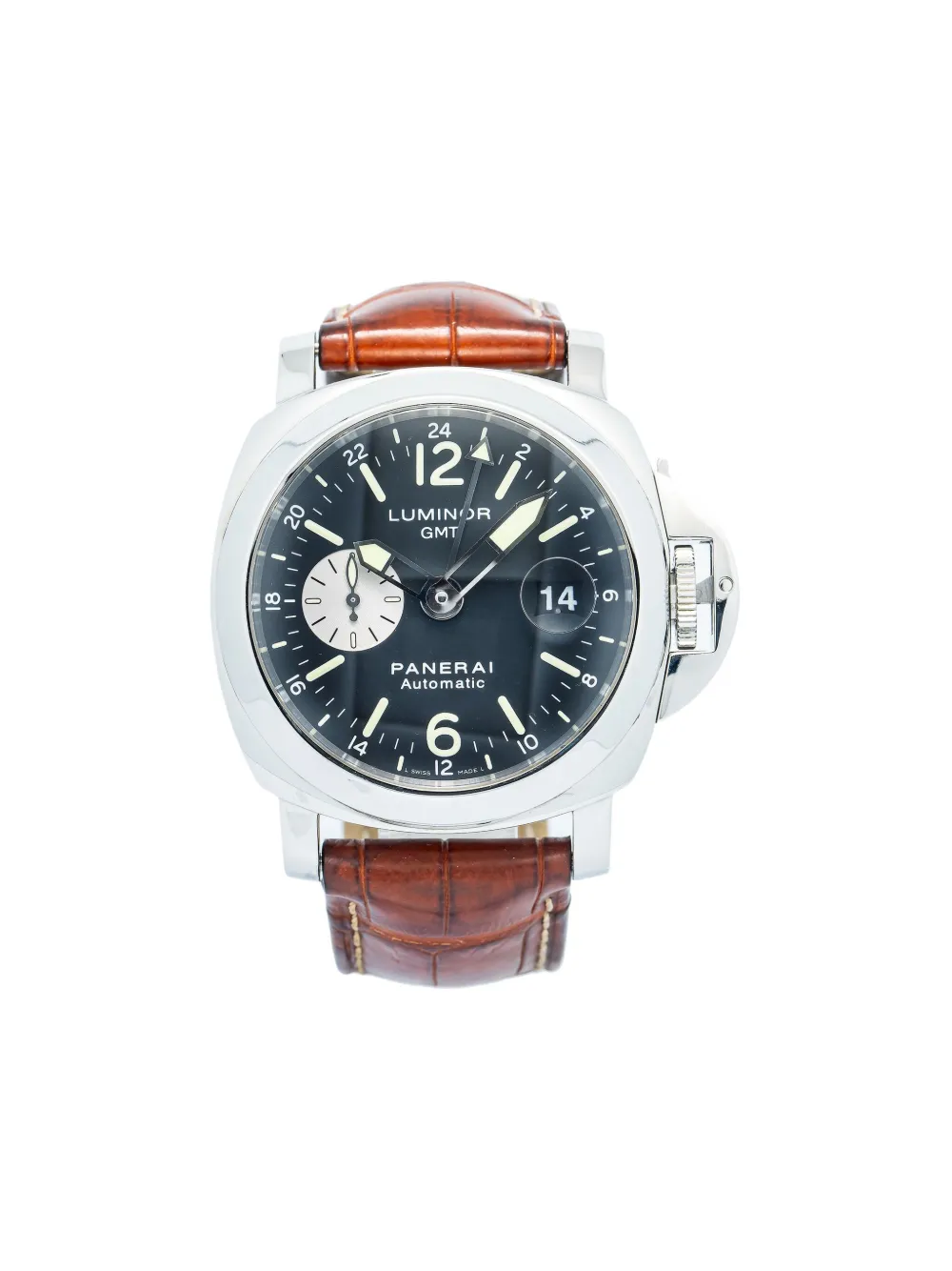 Panerai pre-owned Luminor GMT 43mm | Black | Image 1