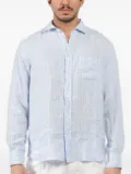 HARTFORD linen shirt - Blue
