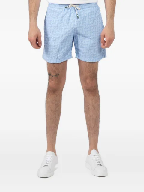 HARTFORD Shorts mit grafischem Print