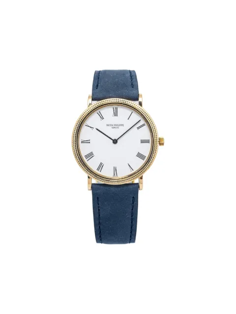 Patek Philippe Pre-Owned ساعة 'كالاترافا' 35 ملم