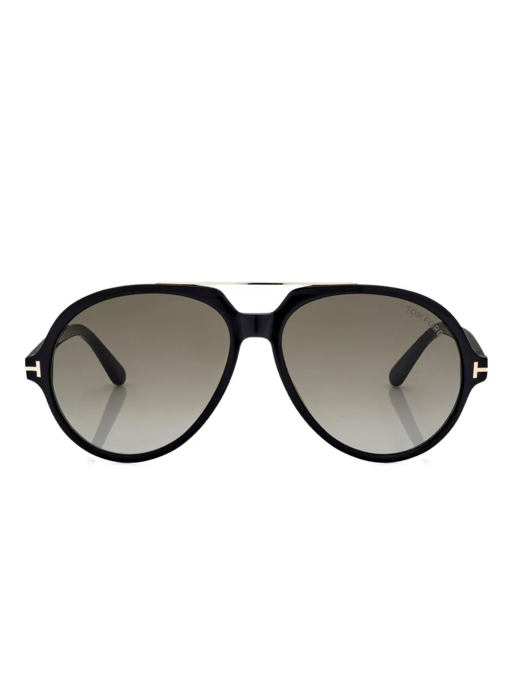 TOM FORD Aalto pilot-frame sunglasses - Nero