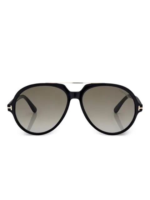 TOM FORD Aalto pilot-frame sunglasses